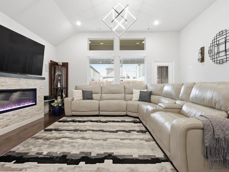 Furnished interior view inside a new home in , Mansfield (Image 12).