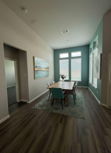 Furnished interior view inside a new home in , Iowa Colony (Image 7).