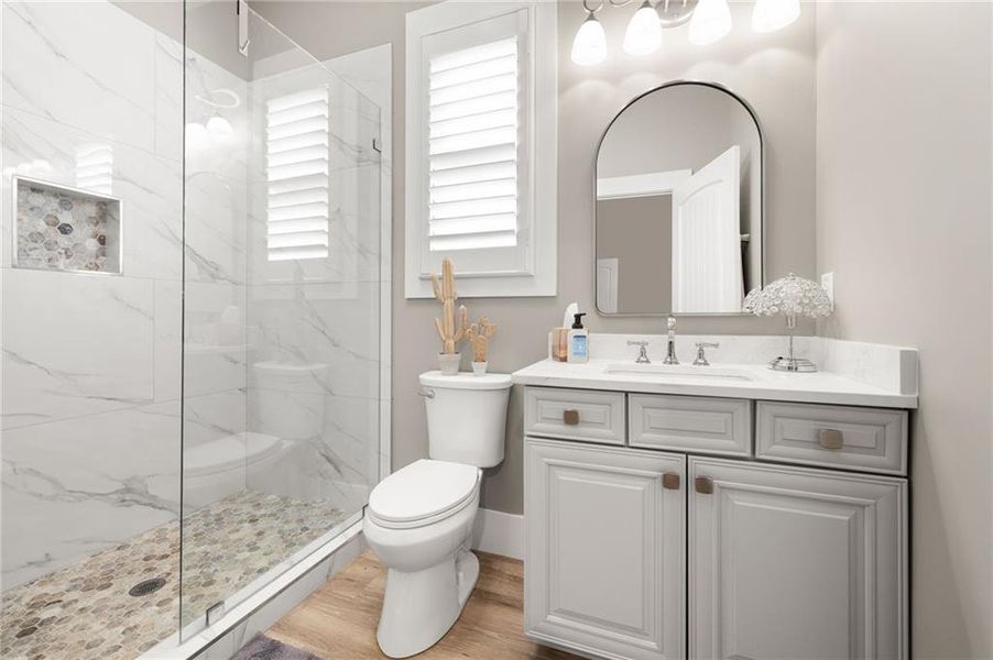 Furnished interior view inside a new home in , Jefferson (Image 10).