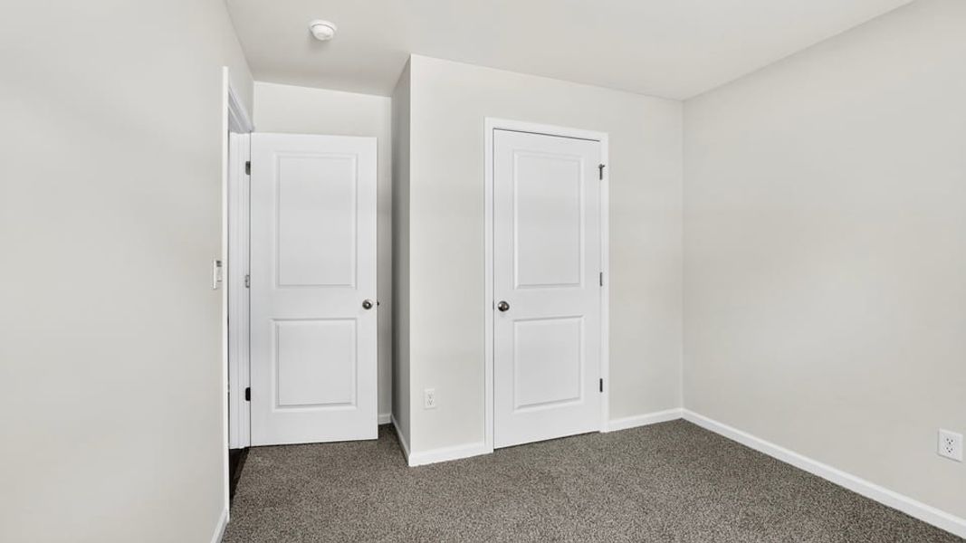 Spacious, unfurnished interior of a new home in Harper Ridge, Roebuck (Image 21). Spacious, unfurnished interior of a new home in Harper Ridge, Roebuck (Image 21).