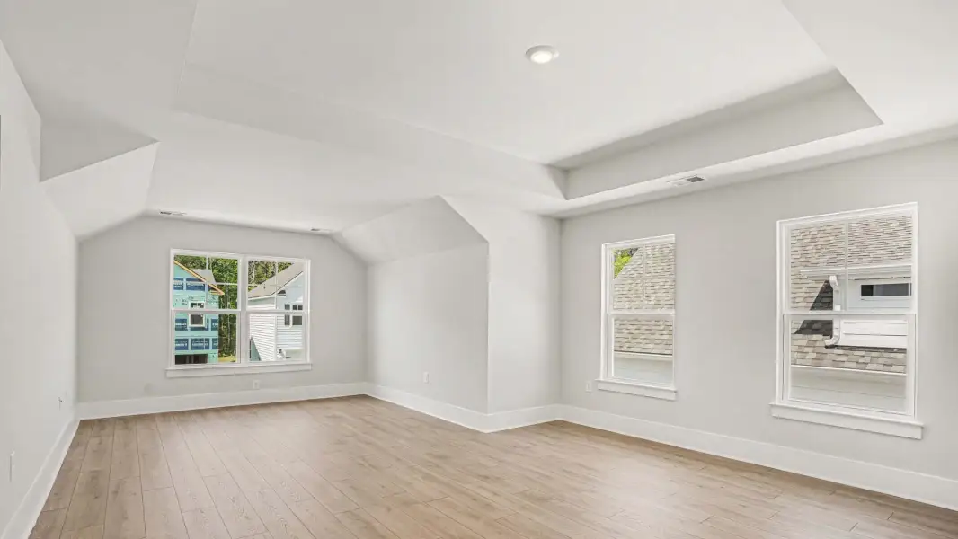 Representative unfurnished interior of a home built from the Mackenzie2 by D.R. Horton in Riverlake, Supply (Image 11).