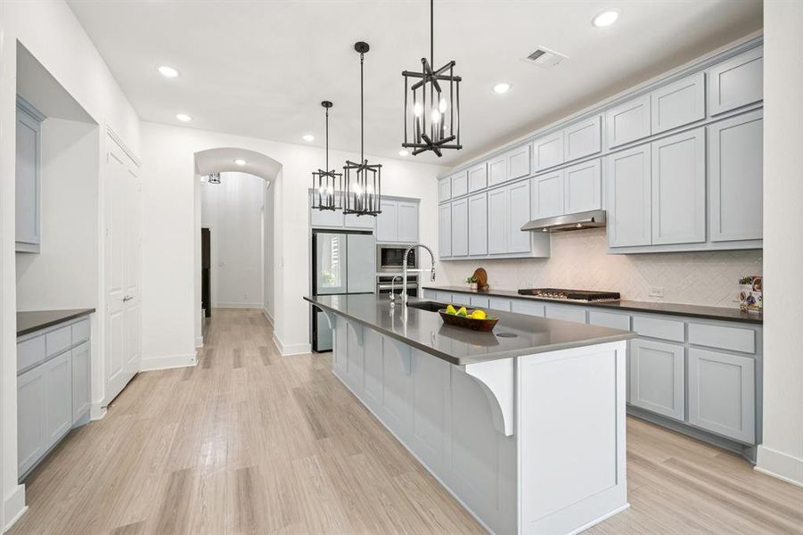 Furnished interior view inside a new home in , McKinney (Image 14).