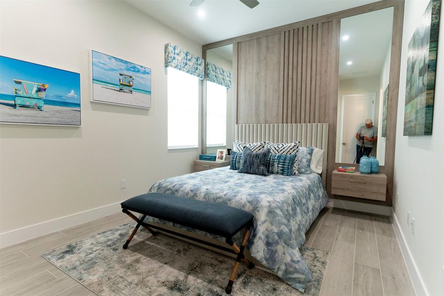 Furnished interior view inside a new home in , Palm Beach Gardens (Image 8). Furnished interior view inside a new home in , Palm Beach Gardens (Image 8).