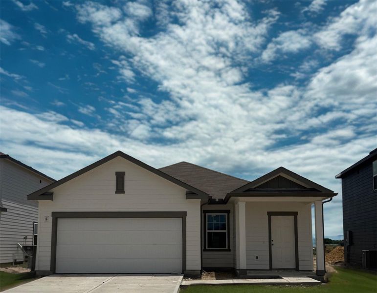 Front exterior of a home in the Cedar Pointe community, located in Crosby, TX (Image 9).