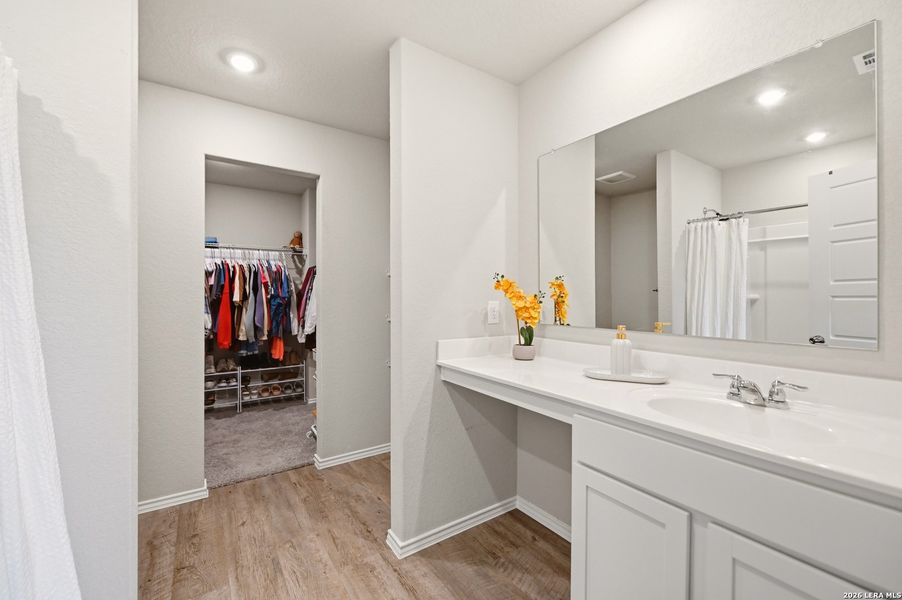 Furnished interior view inside a new home in , San Antonio (Image 16). Furnished interior view inside a new home in , San Antonio (Image 16).