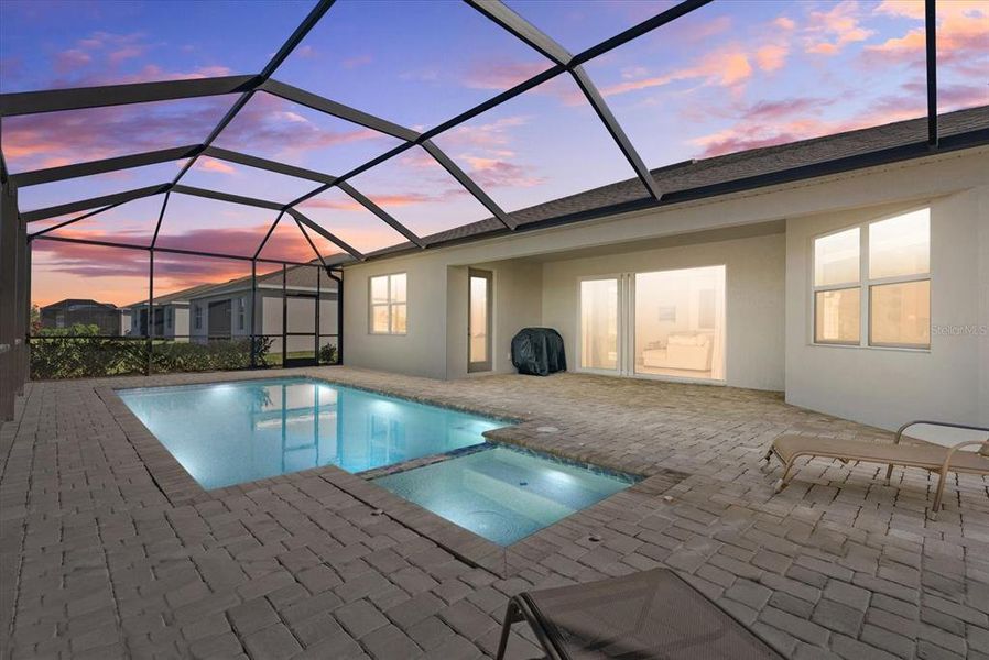 Exterior details and patio area of a home in , Englewood (Image 4).