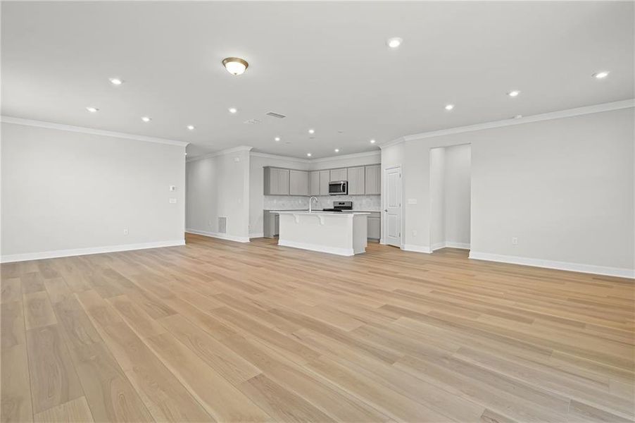 Spacious, unfurnished interior of a new home in Overland, Locust Grove (Image 13). Spacious, unfurnished interior of a new home in Overland, Locust Grove (Image 13).