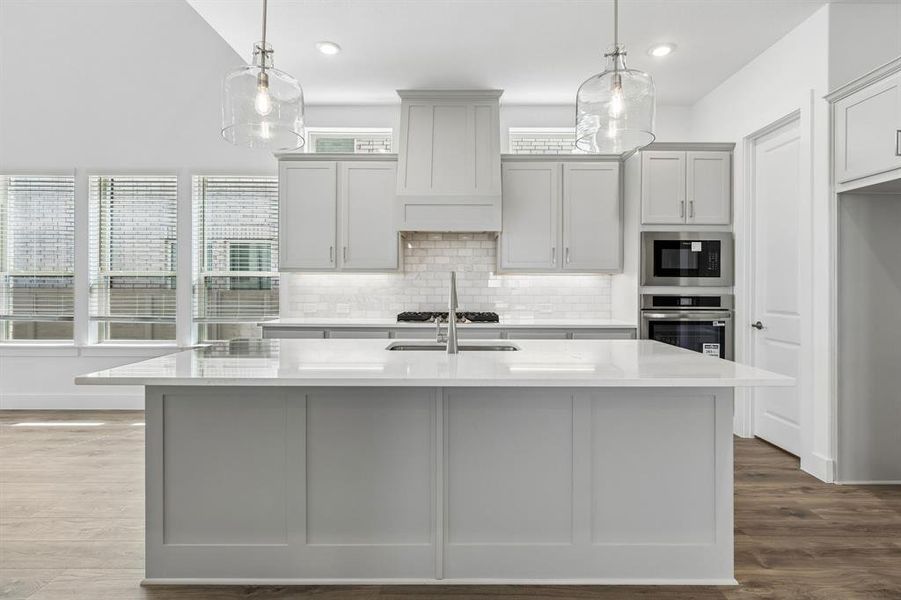 Furnished interior view inside a new home in Painted Tree Woodland West, McKinney (Image 11).