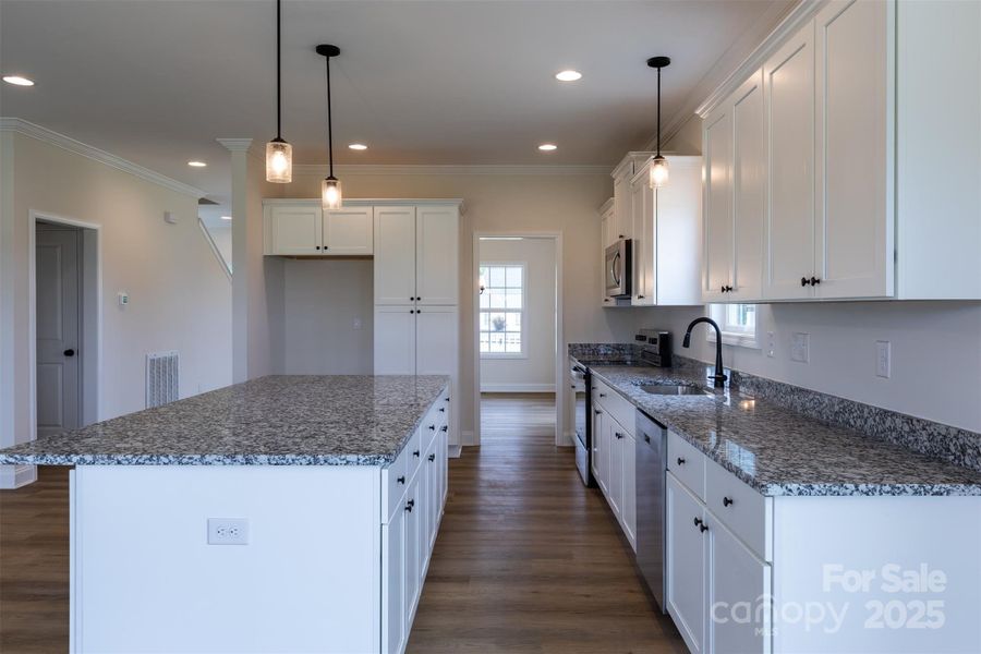 Furnished interior view inside a new home in , York (Image 3).