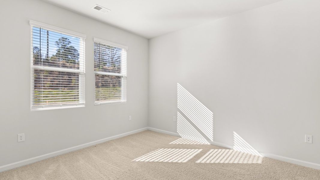 Spacious, unfurnished interior of a new home in Byrd Village, Graniteville (Image 13).