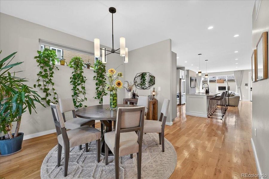 Furnished interior view inside a new home in , Denver (Image 10).