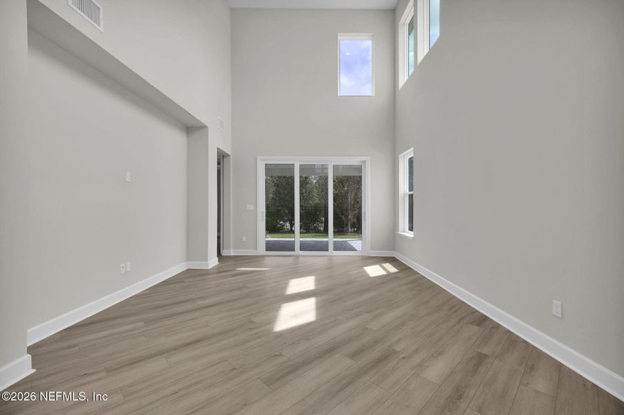Spacious, unfurnished interior of a new home in Seabrook Village at Seabrook, Nocatee (Image 42).