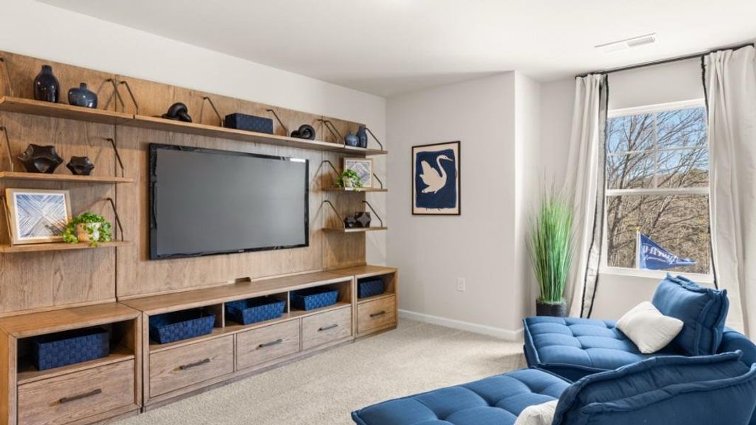 Furnished interior view inside a new home in Liberty Crossing, Braselton (Image 26).