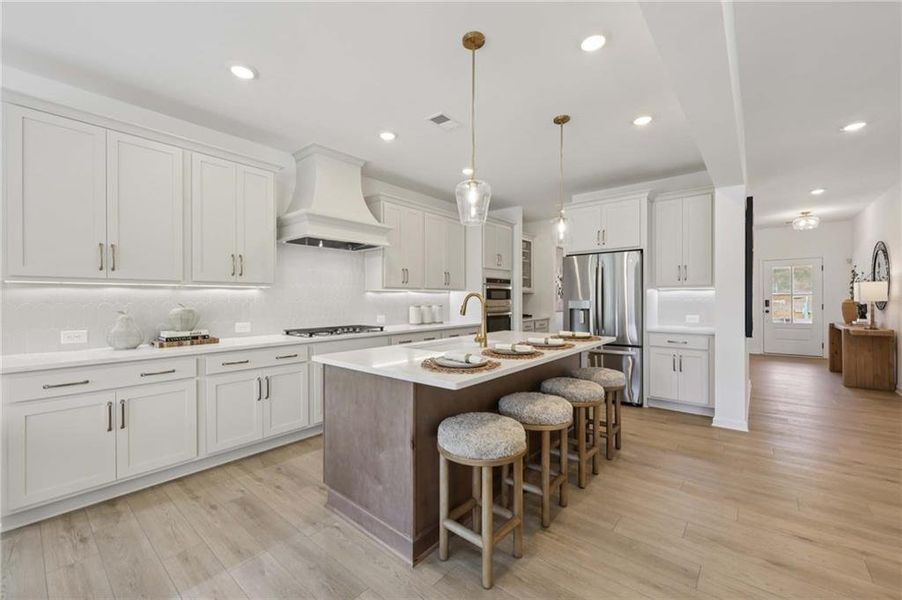 Furnished interior view inside a new home in Arbors at Richland Creek, Buford (Image 13).