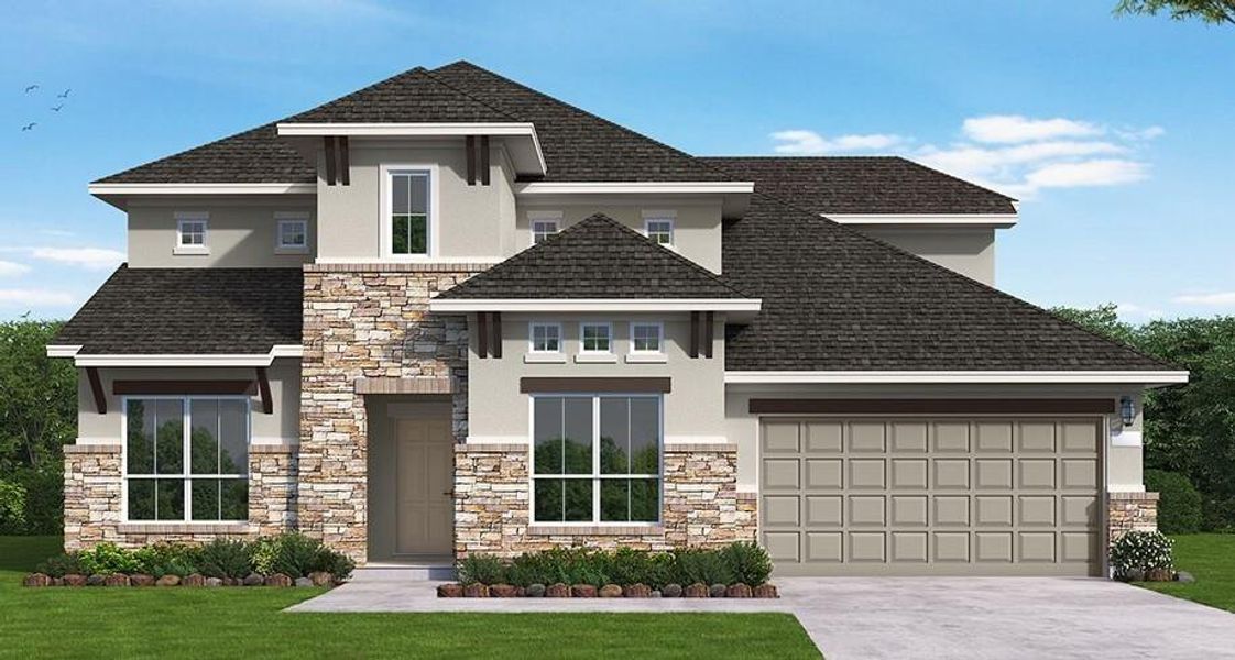 Front Elevation (representative rendering)