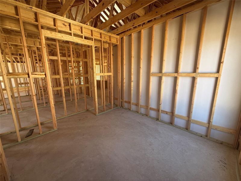 In-progress construction of a new home in Provence, Austin, TX (Image 27).