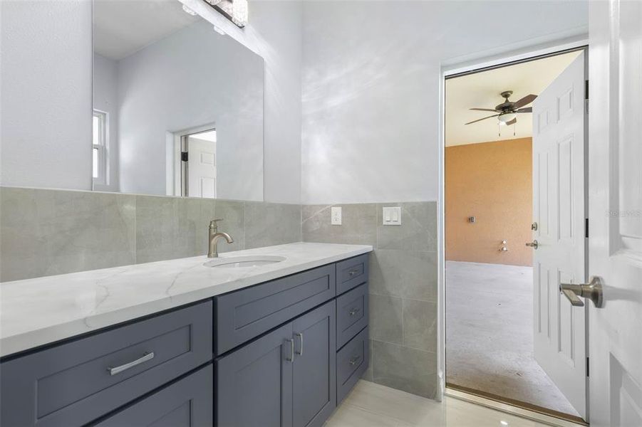 Furnished interior view inside a new home in , Palm Coast (Image 38).