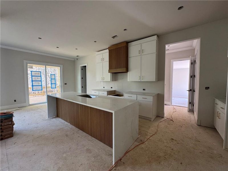 In-progress construction of a new home in , Flowery Branch, GA (Image 21).