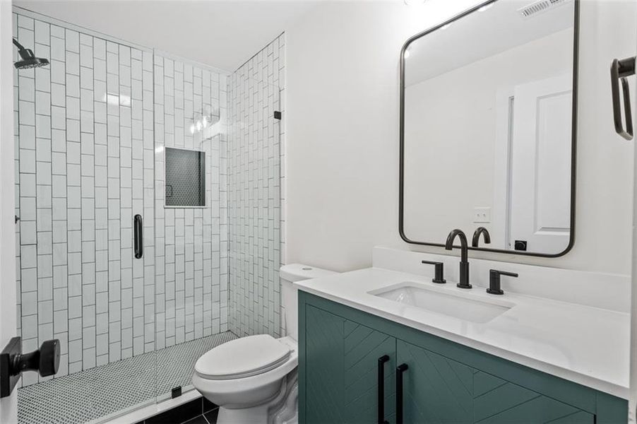 Furnished interior view inside a new home in , Snellville (Image 42).