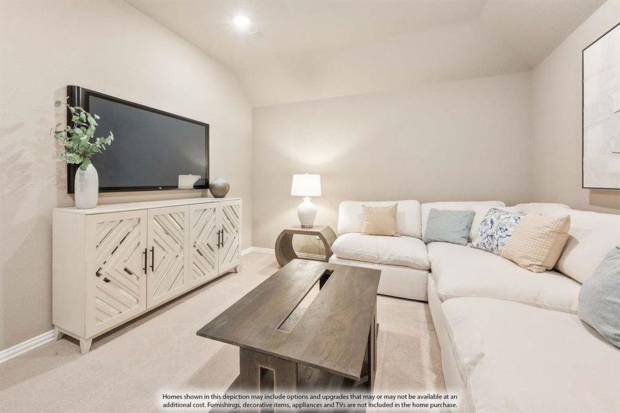 Furnished interior view inside a new home in West Crossing, Anna (Image 12).