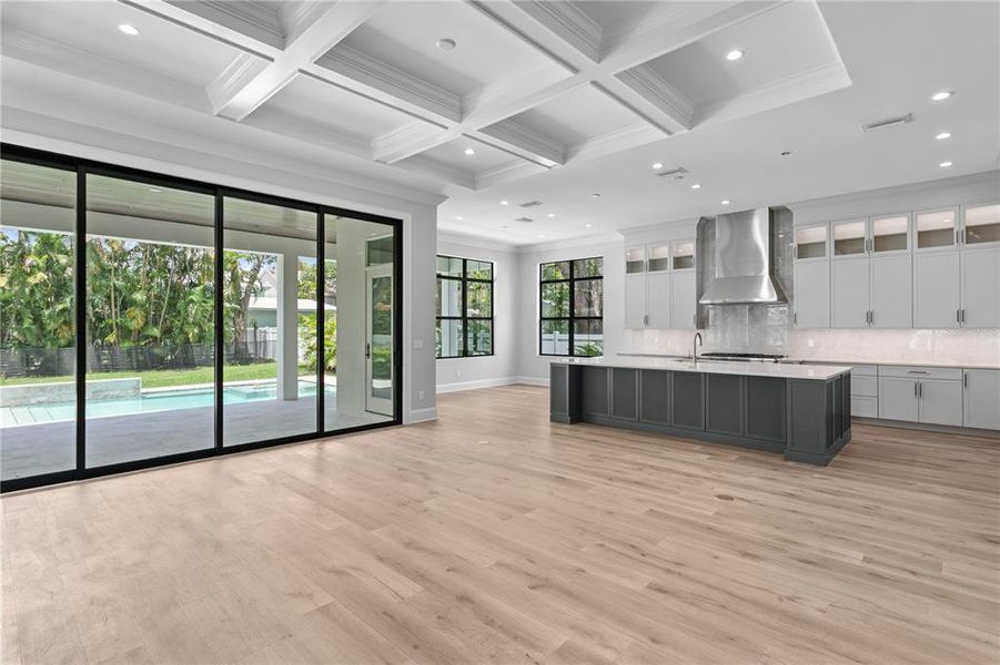 Furnished interior view inside a new home in , Tampa (Image 10).