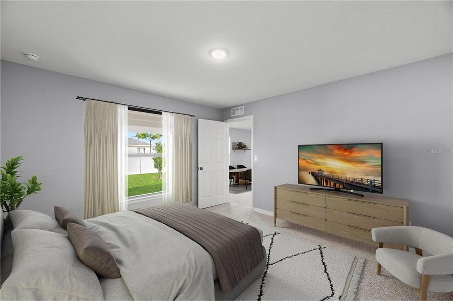 Furnished interior view inside a new home in , Citrus Springs (Image 4).