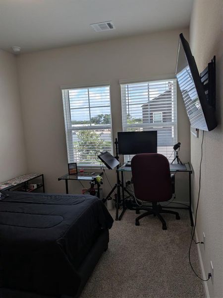 Furnished interior view inside a new home in McClendon Park Village, Houston (Image 12).