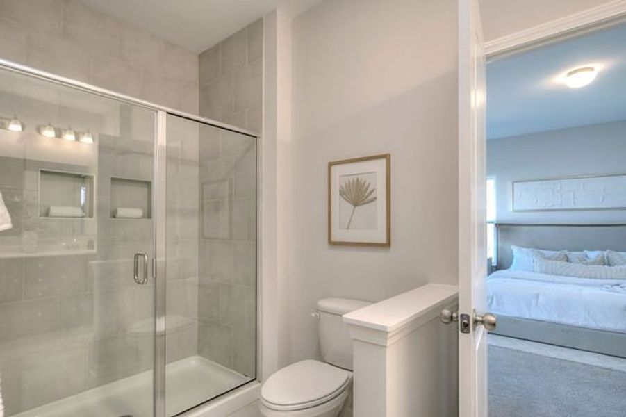 Representative furnished interior of a home built from the Tate by True Homes in Beaver Creek, Statesville (Image 27).