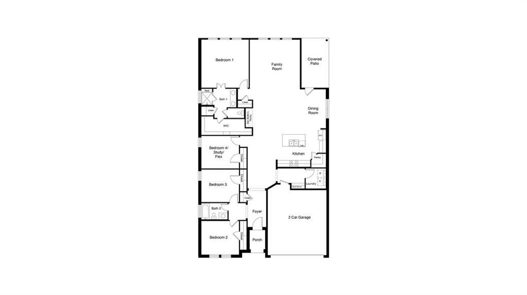 D.R. Horton's  Crownpoint Floorplan - All Home and community information, including pricing, included features, terms, availability and amenities, are subject to change at any time without notice or obligation. All Drawings, pictures, photographs, video, square footages, floor plans, elevations, features, colors and sizes are approximate for illustration purposes only and will vary from the homes as built.
