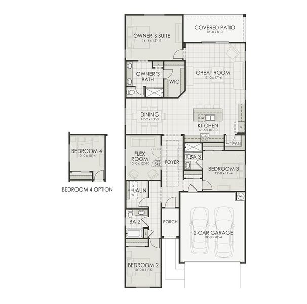 2D floor plan layout for the 1972 by Homes by Towne in Ryder Ranch, Surprise, AZ (Image 3). 2D floor plan layout for the 1972 by Homes by Towne in Ryder Ranch, Surprise, AZ (Image 3).