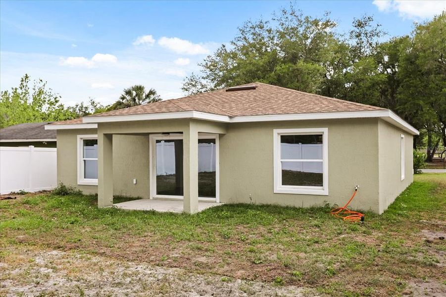 Exterior details and patio area of a home in , Leesburg (Image 16).