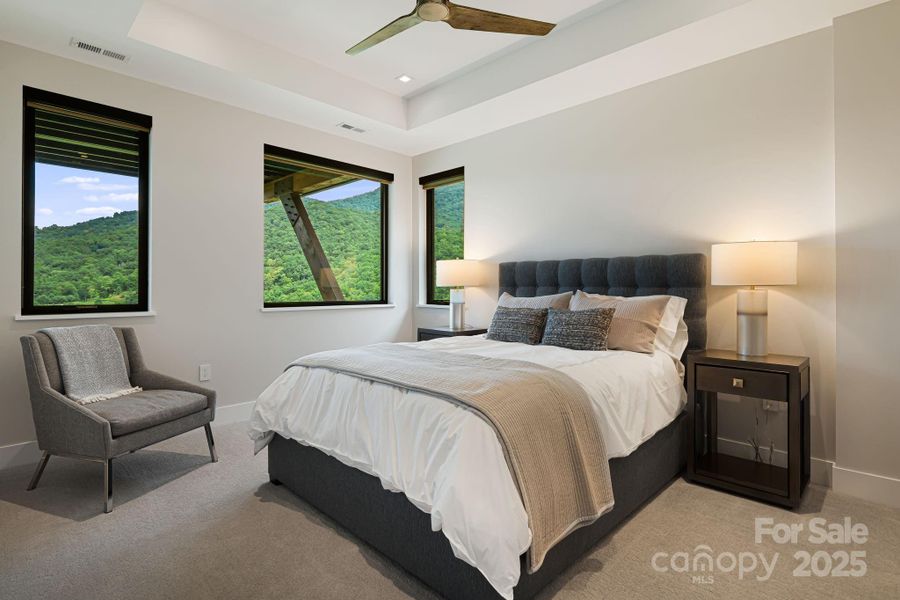 Furnished interior view inside a new home in , Sylva (Image 15).