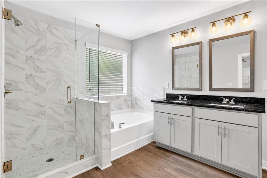 Furnished interior view inside a new home in , Villa Rica (Image 9).