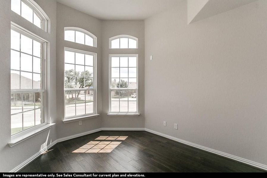 Representative unfurnished interior of a home built from the Apache by CastleRock Communities in Hughes Landing, Dickinson (Image 8).