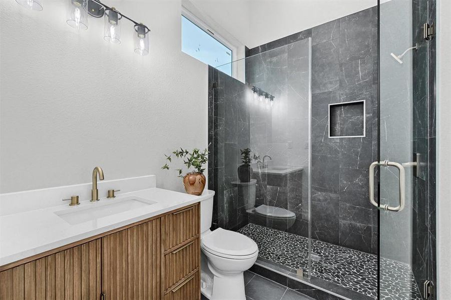 Furnished interior view inside a new home in , Pottsboro (Image 11).