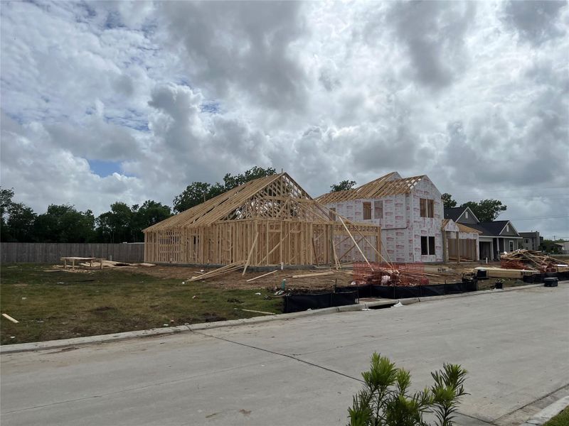 In-progress construction of a new home in Laurel Landing, Alvin, TX (Image 9). In-progress construction of a new home in Laurel Landing, Alvin, TX (Image 9).