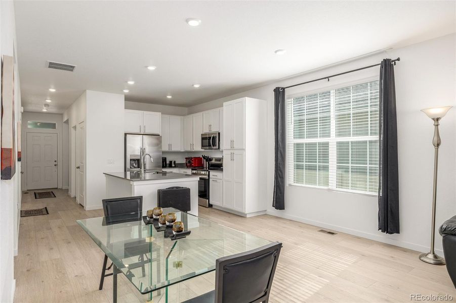 Furnished interior view inside a new home in Green Valley Ranch Active Adult, Aurora (Image 14).