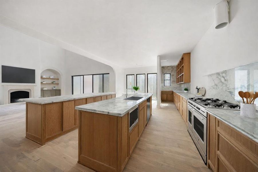 Furnished interior view inside a new home in , Dallas (Image 5).