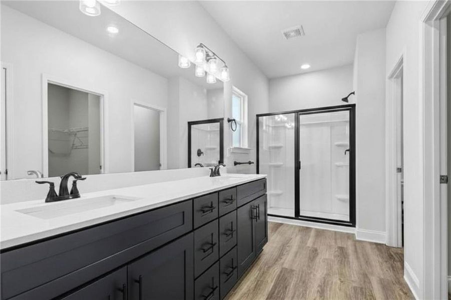 Furnished interior view inside a new home in Thunder Ridge, Dawsonville (Image 4).