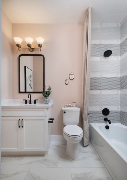 Representative furnished interior of a home built from the Montauk by Mattamy Homes in Newfield, Palm City (Image 16).