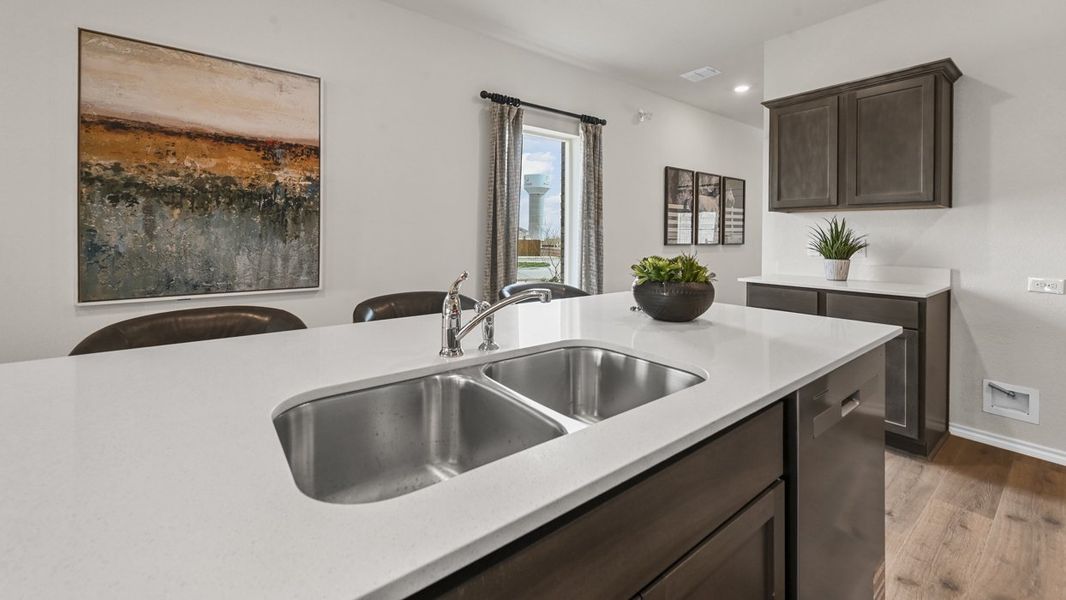 Close-up of interior finishes inside a home in Wildcat Ranch, Crandall (Image 18).