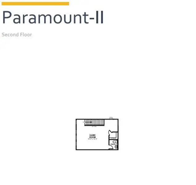 2D floor plan layout of this home in Edgewood, Leander, TX (Image 6).
