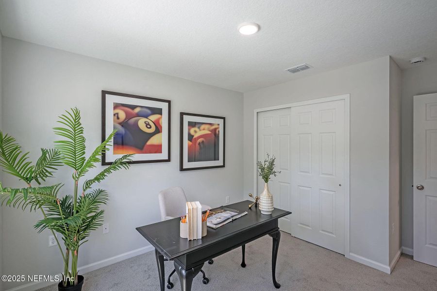 Furnished interior view inside a new home in , Jacksonville (Image 37).