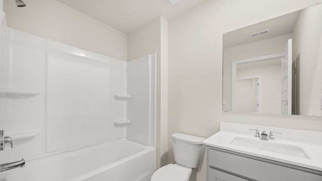 Furnished interior view inside a new home in Echo Glen, Stockbridge (Image 9).