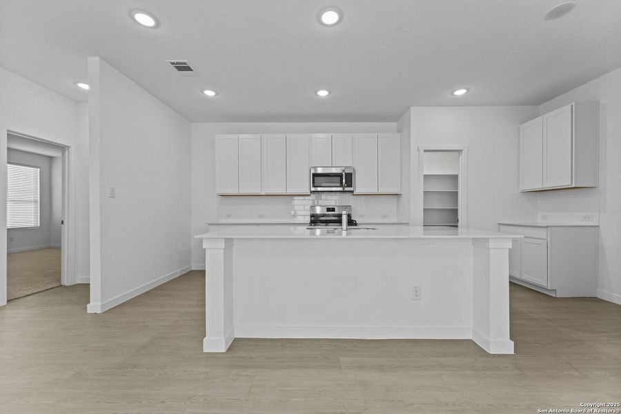 Furnished interior view inside a new home in Parkside: Coastline Collection, New Braunfels (Image 5).