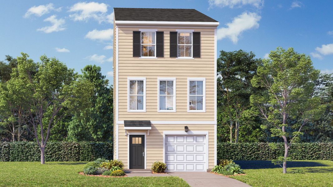 Park Circle Single Family Elevation 1