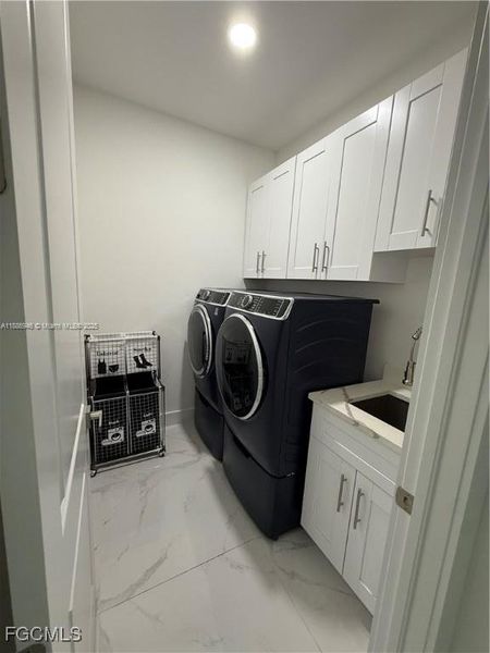 Furnished interior view inside a new home in , Lehigh Acres (Image 15).