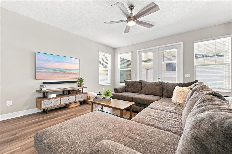 Furnished interior view inside a new home in , Tampa (Image 46). Furnished interior view inside a new home in , Tampa (Image 46).