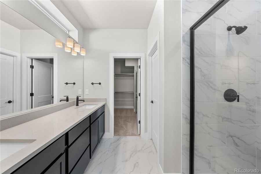 Furnished interior view inside a new home in , Littleton (Image 11).