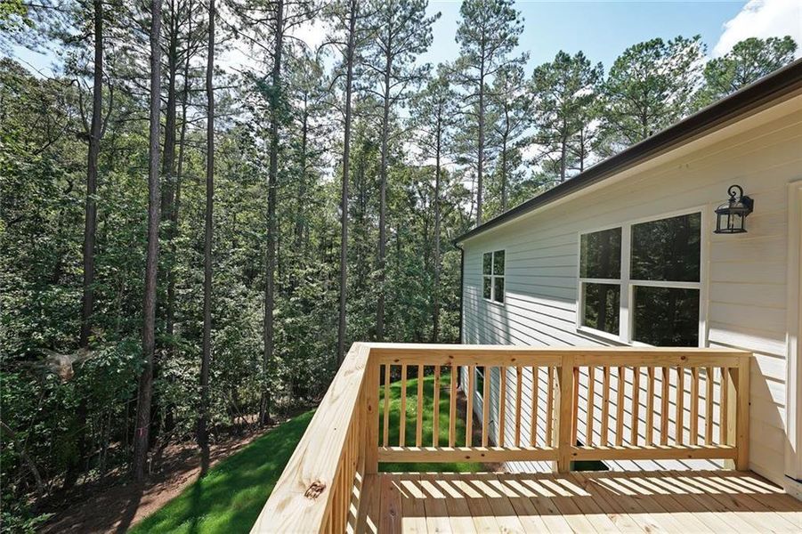 Exterior details and patio area of a home in , Dahlonega (Image 4).
